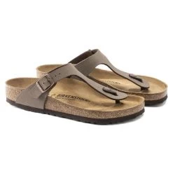 Birkenstock Mocha Gizeh Birkibuc Womens Sandals 0043751 -Vogue Shoes 0043751 4 resized