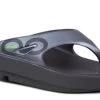 Oofos Black With Graphite OOriginal Sport Mens Comfort Sandals M1001-BLKGRAP -Vogue Shoes 1001 grph 1 resized 1