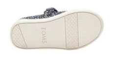 Toms Mary Jane Navy Dots Canvas Kids Casual 10010020 -Vogue Shoes 10010020 sole