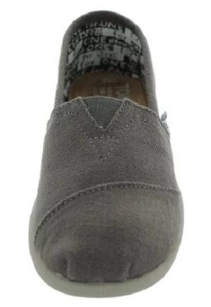 Toms Classic Slip-On Ash Grey Canvas Kids Casual 10010528-012001C13 5 Toms Classic Slip-On Ash Grey Canvas Kids Casual 10010528-012001C13 - Image 3