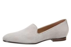 Vionic Taupe Willa Slip On Womens Flats 10011520-020 -Vogue Shoes 10011520 020 2 resized