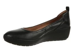 Vionic Black Jacey Womens Wedge Shoes 10012131-002 -Vogue Shoes 10012131 002 2 resized