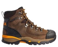 Ariat Chocolate Brown Endeavor 6 In H20 Mens Lace Up Work Boots 10031591