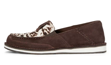 Ariat Chocolate Chip Suede And Cowhair Cruiser Ladies Shoe 10033932 4 Ariat Chocolate Chip Suede And Cowhair Cruiser Ladies Shoe 10033932 - Image 2