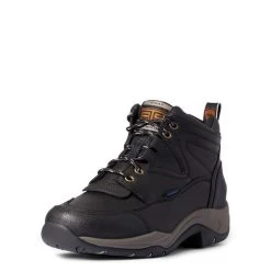 Ariat Black Terrain Womens Waterproof Hiking Boots 10038423 -Vogue Shoes 10038423 1 resized
