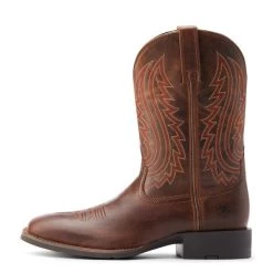 Ariat Almond Buff Sport Big Country Wide Square Toe Men's Western Boots 10044561 -Vogue Shoes 10044561 side resized