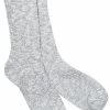 Birkenstock Gray/White Cotton Slub Women's Socks 1008032