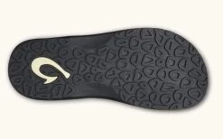 Olukai Black Ohana Mens Beach Sandals 10110-4040 -Vogue Shoes 10110 4040 4 resized