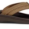 Olukai Tan Hokua Mens Comfort Sandals 10161-3434 -Vogue Shoes 10161 3434 1