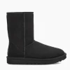 Ugg Black Classic II Womens Short Boots 1016223-BLK -Vogue Shoes 1016223 blk 1 1