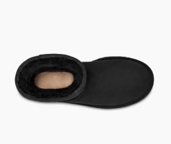 Ugg Black Classic II Womens Short Boots 1016223-BLK -Vogue Shoes 1016223 blk 5 resized