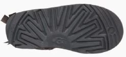 UGG Grey Bailey Bow Ll Kids Comfort Boot 1017394K -Vogue Shoes 1017394k grey 3