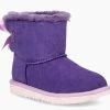 UGG Violet Bloom Girls Mini Bailey Bow II Boot 1017397K