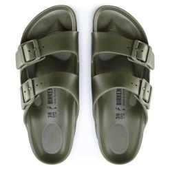 Birkenstock Khaki Arizona Essentials EVA Men's Sandals R1019094 -Vogue Shoes 1019094 1019152 top resized