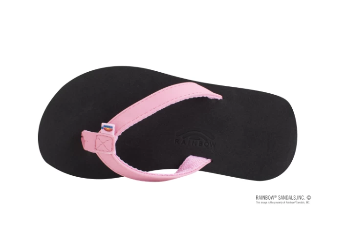 Rainbow Pink Strap Grombow Soft Rubber Top Sole Children's Sandals 101ST-PINK-BLK 7 Rainbow Pink Strap Grombow Soft Rubber Top Sole Children's Sandals 101ST-PINK-BLK - Image 5