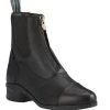 Ariat BlackHeritage IV Zip Waterproof Paddock Womens Boot 10021490 -Vogue Shoes 1021490