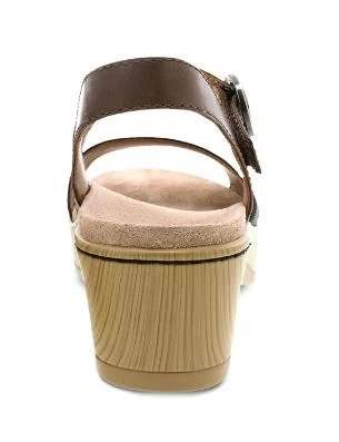 Dansko Black Tumbled Nappa Marjory Womens Comfort Slide Sandals 1022-102200 6 Dansko Black Tumbled Nappa Marjory Womens Comfort Slide Sandals 1022-102200 - Image 4