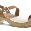 Dansko Ivory Tumbled Nappa Marjory Womens Comfort Sandals 1022-612200