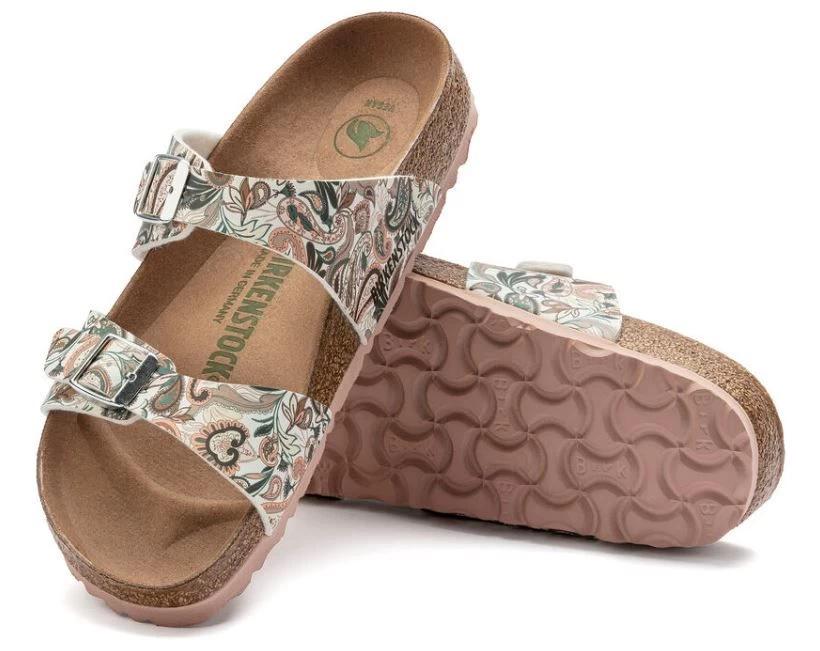 Birkenstock Paisley Light Rose Sydney Vegan Womens Comfort Sandals R1023212 5 Birkenstock Paisley Light Rose Sydney Vegan Womens Comfort Sandals R1023212 - Image 3