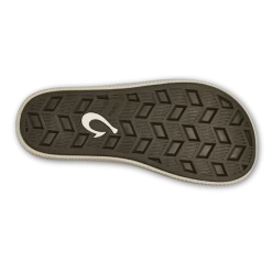 Olukai Dark Wood Ulele Mens Beach Sandals 10435-6363 -Vogue Shoes 10435 6363 4 resized