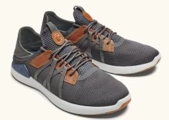 Olukai Pavement And Vintage Indigo Mens Athletic Sneakers 10440-PVVI -Vogue Shoes 10440 pvvi 3 resized