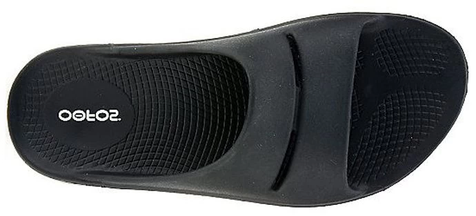 OOFOS Ooahh Men's Black Slide Sandal 1100-Black-Mens 4 OOFOS Ooahh Men's Black Slide Sandal 1100-Black-Mens - Image 2