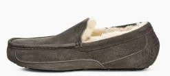 UGG Men's Charcoal Ascot Comfort Slip-On Slipper 1101110-CHRC -Vogue Shoes 1101110 chrc 3