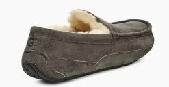 UGG Men's Charcoal Ascot Comfort Slip-On Slipper 1101110-CHRC -Vogue Shoes 1101110 chrc 4