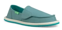 Sanuk Mineral Blue Lil Donna Youth Sidewalk Surfers Shoes 1102497
