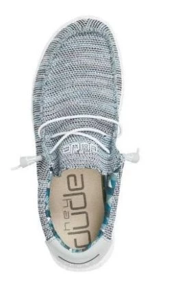 Hey Dude Heydude Men's Ice Grey Wally Sox 110350127 -Vogue Shoes 110352127 3