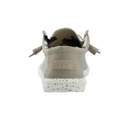 Hey Dude Beige Wally Stretch Mens Slip On Casual Shoes 110380500 -Vogue Shoes 110380500 05 resized