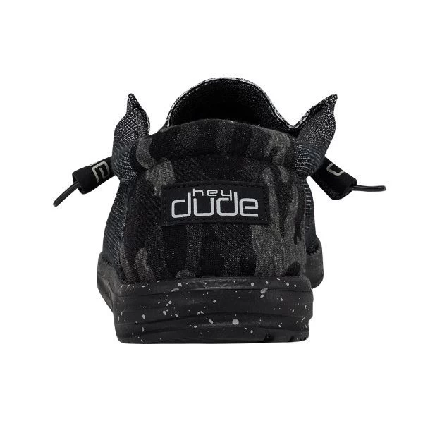 Hey Dude Midnight Bunker Wally Stretch Mens Casual Shoes 110384770 8 Hey Dude Midnight Bunker Wally Stretch Mens Casual Shoes 110384770 - Image 6