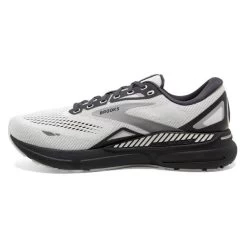 Brooks Oyster/Ebony/Alloy Adrenaline GTS 23 Men's Road Running Shoes 110391-065 -Vogue Shoes 110391065 m resized