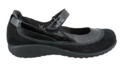 11102-N41 KIREI Black Mary Jane Slip On Women's Noat Shoes
