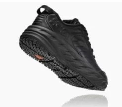 Hoka Women's Black Bondi Sr Slip-Resistant Comfort Shoe 1110521-BBLC -Vogue Shoes 1110521 bblc 3