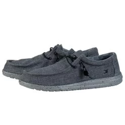 Hey Dude Steel Wally Stretch Mens Comfort Slide On Shoes 111163200 -Vogue Shoes 111163200 5