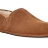 Ugg Chestnut Scuff Romeo II Men's Slippers 1113630-CHE -Vogue Shoes 1113630 che 2 wht bkg resized