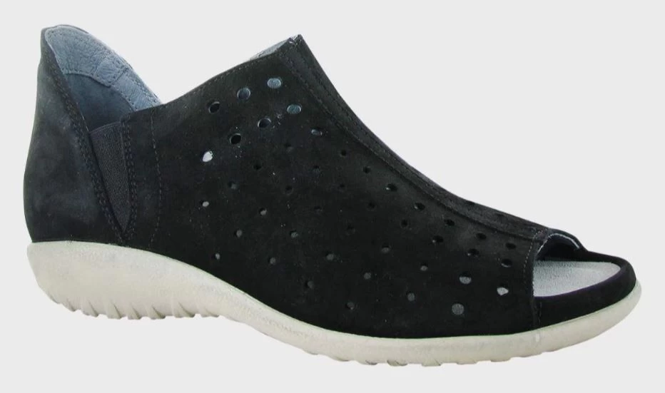 Naot Black Velvet Nubuck Hikoi Womens Casual Shoes 11168 3 Naot Black Velvet Nubuck Hikoi Womens Casual Shoes 11168