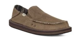 Sanuk Canteen Sidewalk Surfer ST Hemp Men's Slip On Shoes 1117753