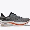 Hoka Black/Lunar Rock Kawana Men's Running Shoes 1123163-BLRK -Vogue Shoes 1123163 blrk 1 resized