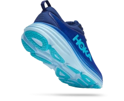 Hoka Bellwether Blue/Bluing Bondi 8 Mens Running Shoes 1123202-BBBG -Vogue Shoes 1123202 bbbg 3 resized
