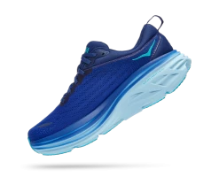 Hoka Bellwether Blue/Bluing Bondi 8 Mens Running Shoes 1123202-BBBG -Vogue Shoes 1123202 bbbg 4 resized