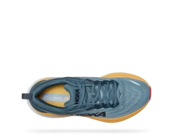 Hoka Goblin Blue/Mountain Spring Bondi 8 Mens Running Shoes 1123202-GBMS -Vogue Shoes 1123202 gbms 5 resized