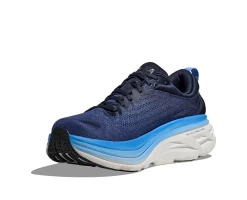 Hoka Outer Space/All Aboard Bondi 8 Men's Running Shoes 1123202-OSAA -Vogue Shoes 1123202 osaa white bkg 3 resized