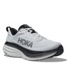 Hoka White/Black Bondi 8 Men's Athletic Shoes 1123202-WBLC -Vogue Shoes 1123202 wblc 6 wht bkg resized