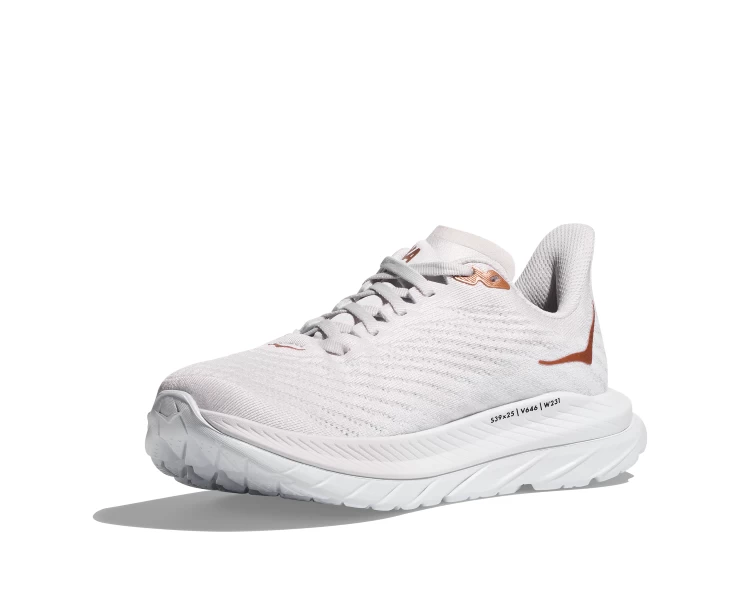 Hoka White/Copper Mach 5 Men's Running Shoes 1127893-WCPP 5 Hoka White/Copper Mach 5 Men's Running Shoes 1127893-WCPP - Image 3