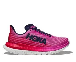 Hoka Raspberry/Strawberry Mach 5 Women's Running Shoes 1127894-RSRW 9 Hoka Raspberry/Strawberry Mach 5 Women's Running Shoes 1127894-RSRW -Vogue Shoes 1127894 rsrw 1 white bkg resized 1