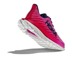 Hoka Raspberry/Strawberry Mach 5 Women's Running Shoes 1127894-RSRW 10 Hoka Raspberry/Strawberry Mach 5 Women's Running Shoes 1127894-RSRW -Vogue Shoes 1127894 rsrw 4 white bkg resized 1