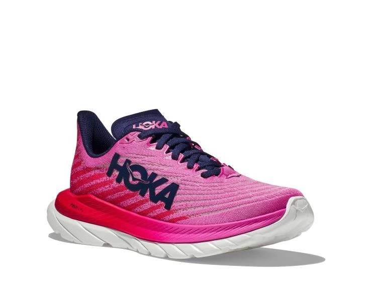 Hoka Raspberry/Strawberry Mach 5 Women's Running Shoes 1127894-RSRW 3 Hoka Raspberry/Strawberry Mach 5 Women's Running Shoes 1127894-RSRW