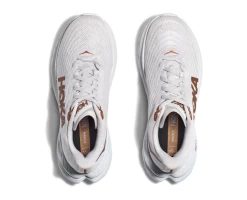 Hoka White/Copper Mach 5 Women's Race Shoes 1127894-WCPP -Vogue Shoes 1127894 wcpp 2 wht bkg resized